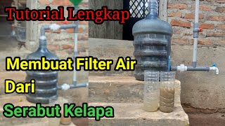 Filter Air  Serabut KelapaArang Kayu  Coco Fiber [upl. by Arlena546]