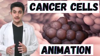 Cancer carcinoma animation  class 12 biology neet  cause  what is cancer  cancer cell properties [upl. by Pogue838]