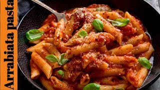 Arrabiata pasta  Italian spicy pasta  By Easyrecipes [upl. by Kubetz338]