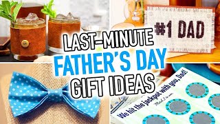 8 LASTMINUTE DIY Father’s Day Gift Ideas [upl. by Chapman]