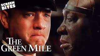 John Coffeys Execution  The Green Mile 1999  Screen Bites [upl. by Nhtanhoj]