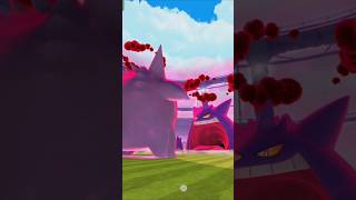 DYNAMAX GENGAR vs GIGANTAMAX GENGAR in pokemongo  dynamax gigantamax raidmax shortsfeed pvp [upl. by Brathwaite494]