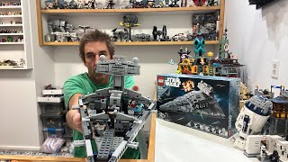 Imperial Star destroyer LEGO 75394 live build pt 3 [upl. by Fielding]