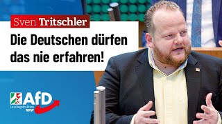 Die Deutschen dürfen das nie erfahren – Sven Tritschler AfD [upl. by Lantha]