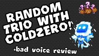 RANDOM TRIO WITH COLDZERO  Bad Voice Review BTD Battles [upl. by Jojo]