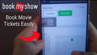 How To Book Movie Tickets Online in BookMyShow 2024 [upl. by Anema637]