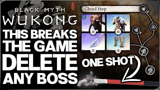 Black Myth Wukong  How to Kill ANY Boss in 3 Attacks  Best OVERPOWERED Build Guide amp Weapon Combo [upl. by Nohpets]