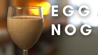 How to make Eggnog at home  A boozy Christmas classic [upl. by Yllus]