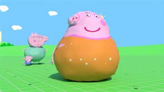 Peppa Pig VS 1000KG experiment 😄 NOT FOR KIDS [upl. by Endys]