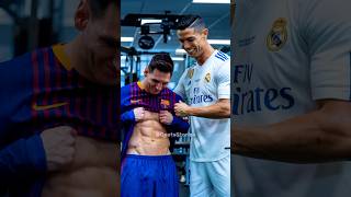 Ronaldo and Messi in the GYM 💪 [upl. by Natalya]