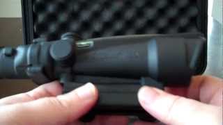 Trijicon ACOG TA11JG Unboxing [upl. by Meier]