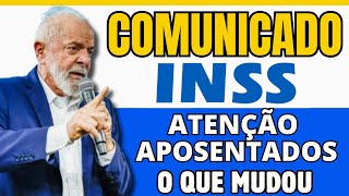 INSS EMITE COMUNICADO PARA IDOSOS QUE TEM MAIS DE 65 ANOS ATUALIZAÇÃO IMPORTANTE [upl. by Lobell14]