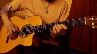 Spanish Ballad on a flamenco guitar [upl. by Eidnam887]