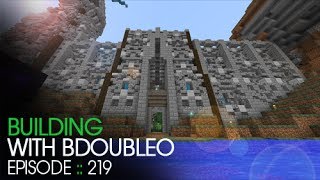 Minecraft  Castle Moat  Building with BdoubleO  Episode 219 [upl. by Dihsar]