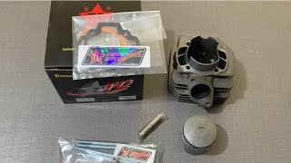 125cc big bore cylinder 54mm for Honda DIO AF1828 [upl. by Oal]