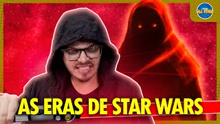 A CRONOLOGIA DE STAR WARS E AS SUAS ERAS  Como foi a Ascensão dos Sith [upl. by Anatol541]