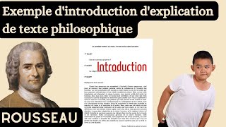 Exemple dintroduction dexplication de texte en philosophie [upl. by Nomrah]