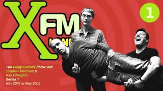 XFM The Ricky Gervais Show Series 2 Episode 5  Its eyes were poppin out [upl. by Lladnik]