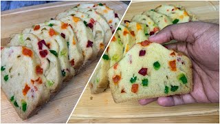 TuttiFrutti Cake  Vanilla TuttiFrutti Cake  Fruit Cake Recipe  Homemade Cake Recipe [upl. by Leur313]