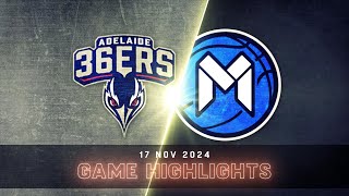 NBL Mini Melbourne United vs Adelaide 36ers  Extended Highlights [upl. by Tory381]