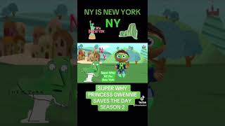 Super Why NY for New York Princess Gwennie Saves the day 👸 NewYork superwhy [upl. by Joselyn]