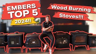 Top Five Best Wood Burning Stoves of 2024  EPA 30 Tax Credit Eligible [upl. by Imekawulo988]