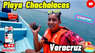 Playa Chachalacas Veracruz 🏖️ El mejor Tour  Snorkel en Arrecife 🐠 [upl. by Dirgni]