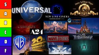 Movie Studio Opening Logos Ranked Best to Worst  Tier List [upl. by Llessur]