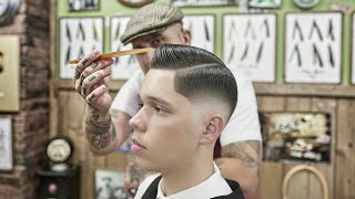 💈 ASMR BARBER  The Impossible Skin Fade Tutorial [upl. by Arabella]