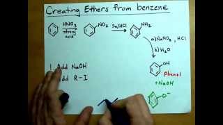 Creating Ethers from Benzene Phenyl Ethers [upl. by Eenar]