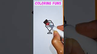 Whats the Color Ice Cream  Satisfying Coloring [upl. by Eellah]