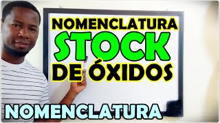 Nomenclatura de óxidos Stock Fácil y rápido [upl. by Witha]