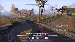 ESO PvP Saviour of Elsweyr Quester Salskea conns a Mag sorc PvP build and Picks them out one by one [upl. by Merkley201]