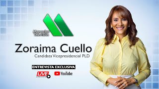 Entrevista a Zoraima Cuello candidata vicepresidencial PLD Manaclar TV [upl. by Elleimac]