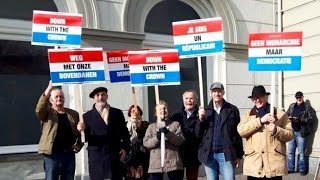 Koningsdag 2016 ZwolleProtest Republikeins genootschap [upl. by Ado521]