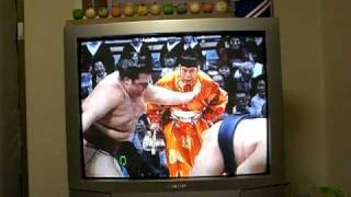 SUMO  Fukuoka  Day 6 highlights 111408 [upl. by Antone1]