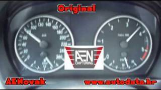 BMW 320d 120Kw e90 2006g Manual  AENovak Chip Tuning [upl. by Adao]