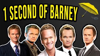 One Second With Barney From Every quotHow I Met Your Motherquot Episode [upl. by Market]