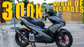 AEROX  300K WORTH OF UPGRADES [upl. by Anod673]