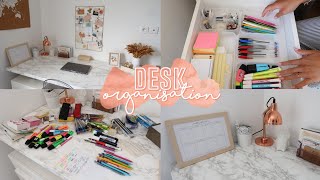 JORGANISE MON BUREAU POUR LA RENTRÉE [upl. by Eidnim]