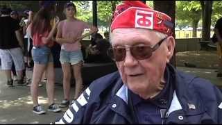 DDay Veteran General James Hoerner Talons Out Honor Flight [upl. by Georgiana]