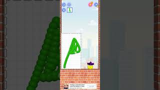 Draw To Smash logic puzzle Level 205 imalidotcom game solution Logic Puzzle Draw the line to smash [upl. by Bork]