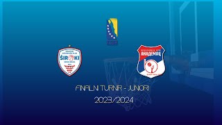 HKK Široki  KK Akademac  FINALNI TURNIR JUNIORI  20232024 [upl. by Yecram963]