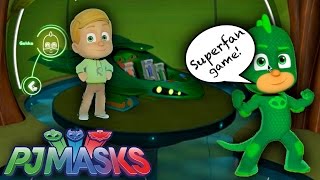 Lets Play PJ Masks Website Game w Catboy Owlette and Gekko [upl. by Pudens]