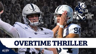 Tyler Warren Ryan Barker and Penn State walk off USC Trojans in OT on game winning field goal 3330 [upl. by Dolloff]