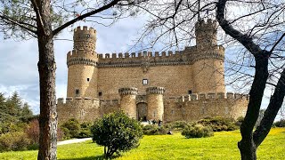 CASTILLO DE MANZANARES EL REAL MADRID ESPAÑA [upl. by Oznecniv]