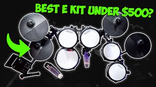 The BEST Electronic Drum Set Under 500 Simmons Titan 50 BEX Review [upl. by Rolecnahc564]