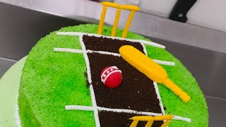 cricket cake design cake video video cream fondant [upl. by Urson]