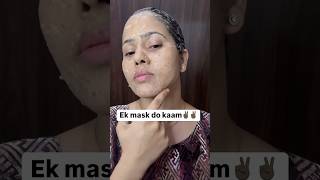 Face amp hair mask ek mask do kaam✨ ytshorts easymask skincare haircare makeeasymask viralshorts [upl. by Eisset]