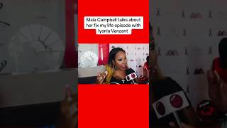 Maia Campbell talks about her fix my life episode with Iyanla Vanzant  Studio Q  shortsvideo [upl. by Atal]